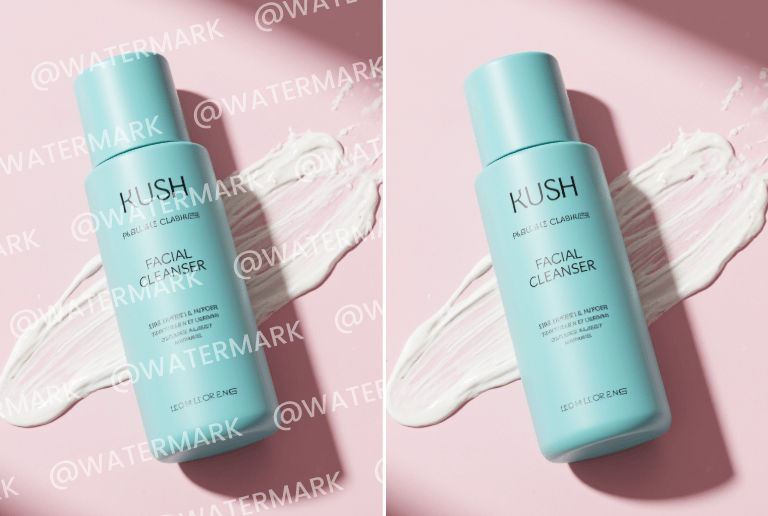 Delete unwanted watermarks