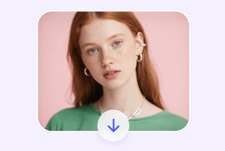Download the logo removed photo of a girl