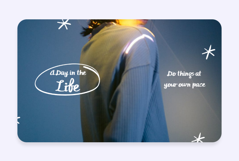 Enlarge a picture to a suitable ratio and design as a facebook banner