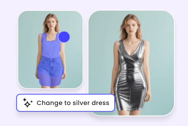 Step 2 to cover the removal area and enter what you want to replace