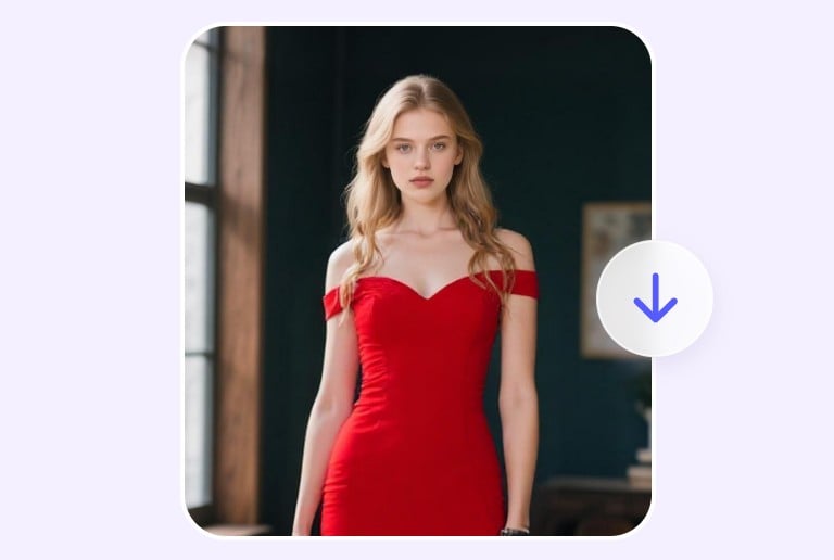 Step 3 ownload the image with the clothes changed