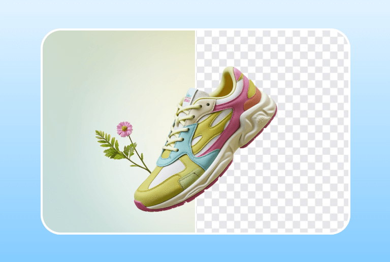 Tip three to replace the background of a sneaker picture for commercial