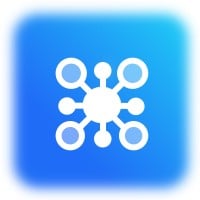 Blue suitable for various scenarios icon