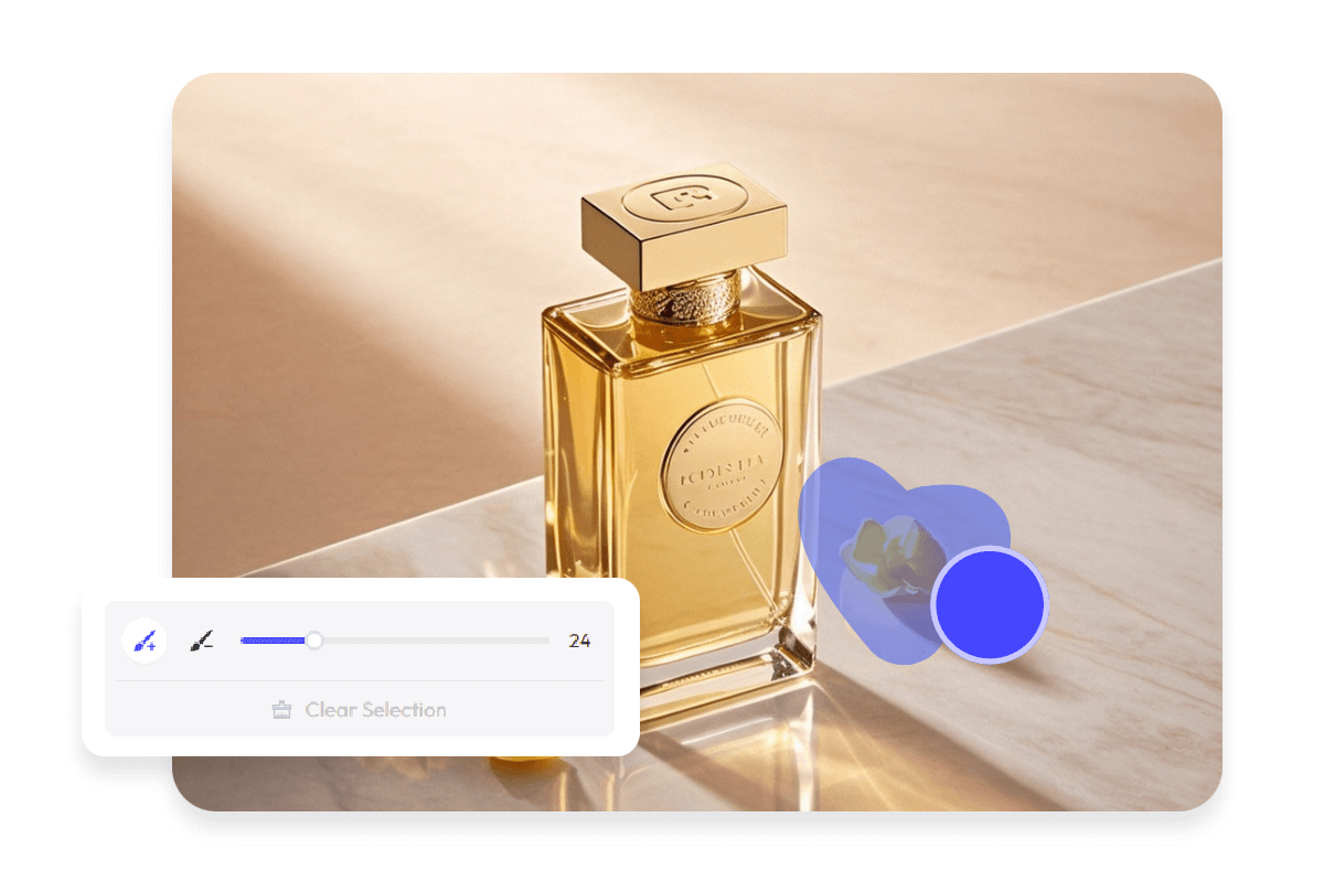 Adjust the size of magic eraser