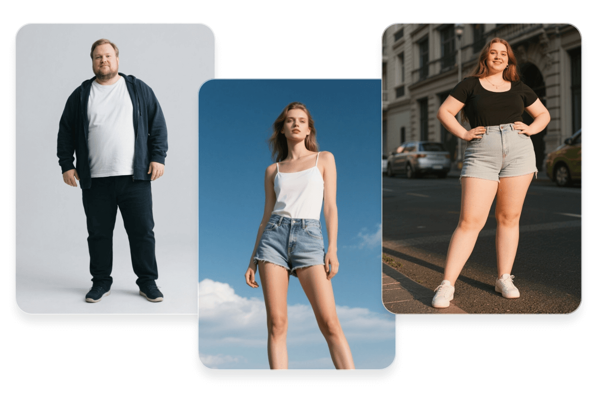 Ai clothes eraser switch clothes across genders and sizes
