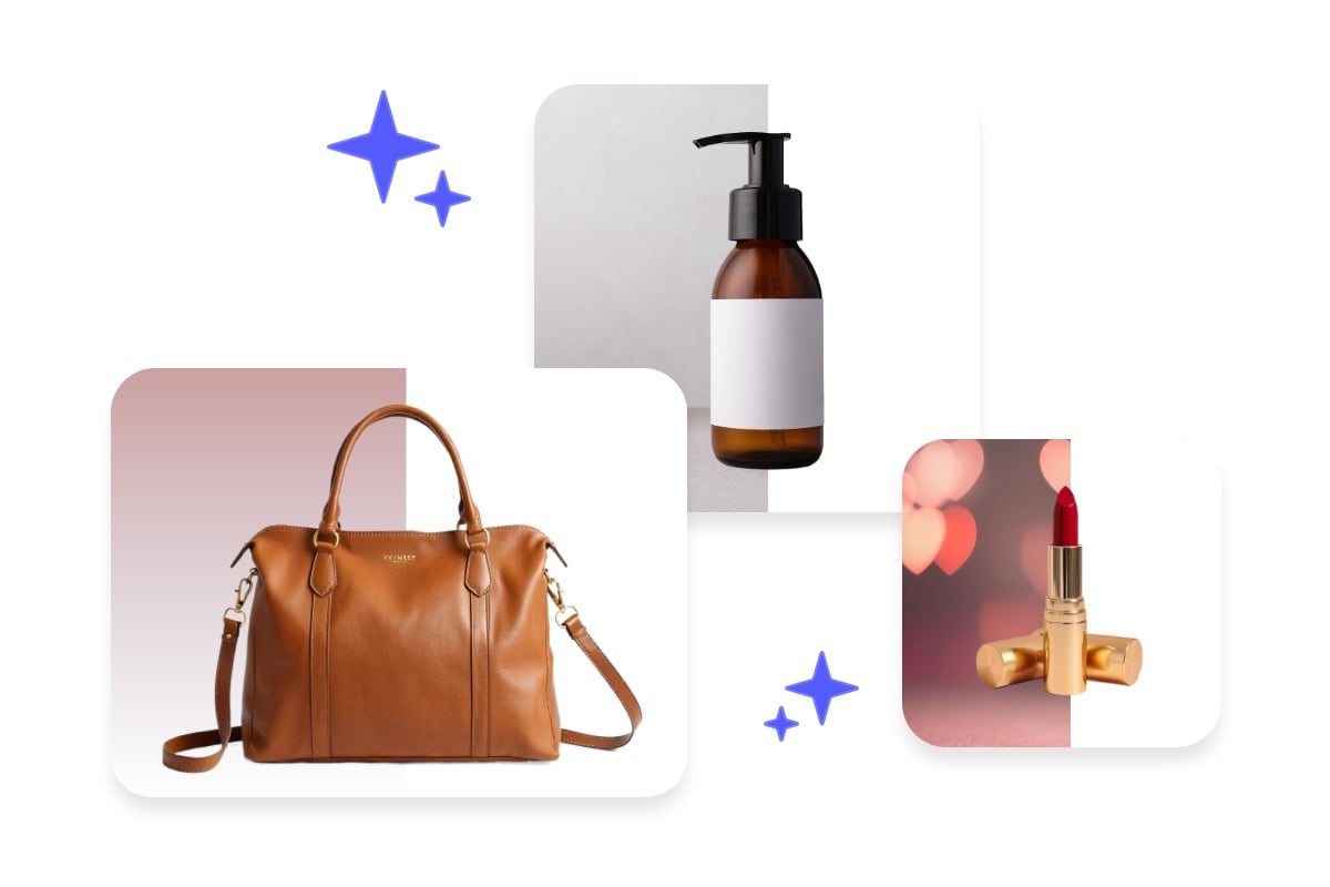 Batch change the backgrounds of several product photos in pxbee