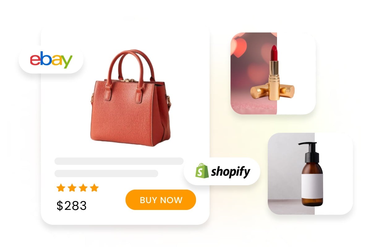 Fast product photo background editing using PxBee picture background remover to meet various e commerce platform requirements