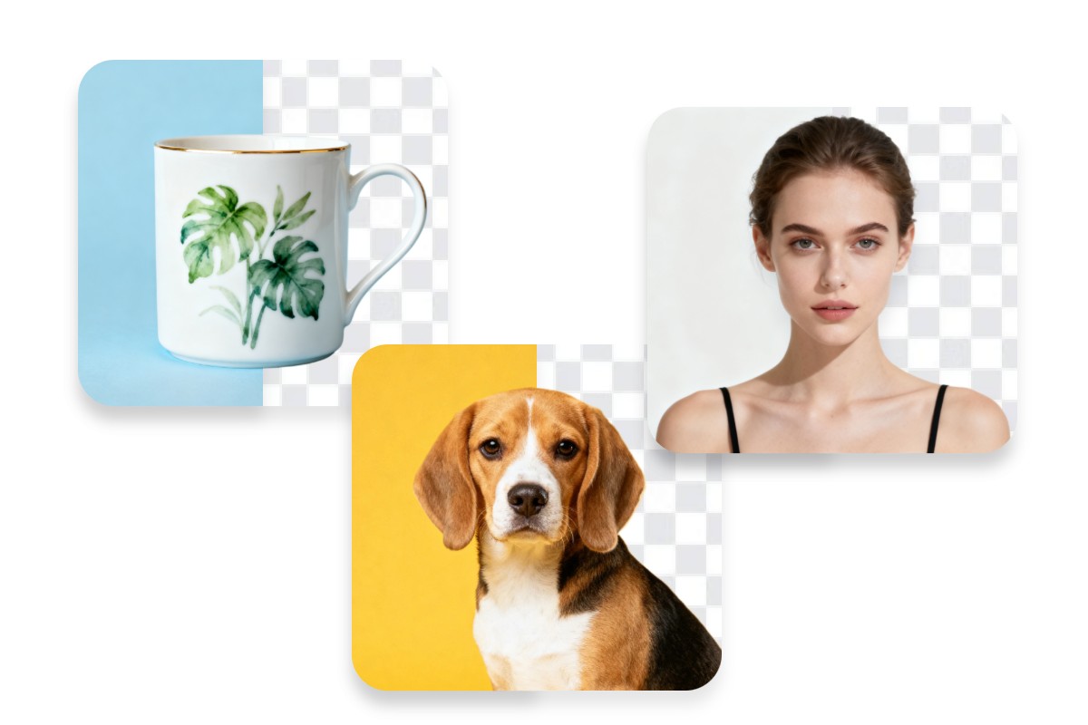 Remove different background colors from multiple types of images