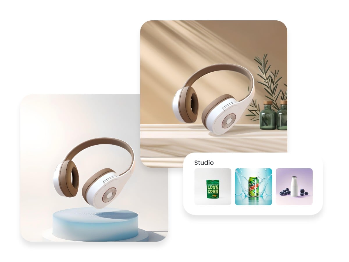 Remove image background and generate realistic AI background