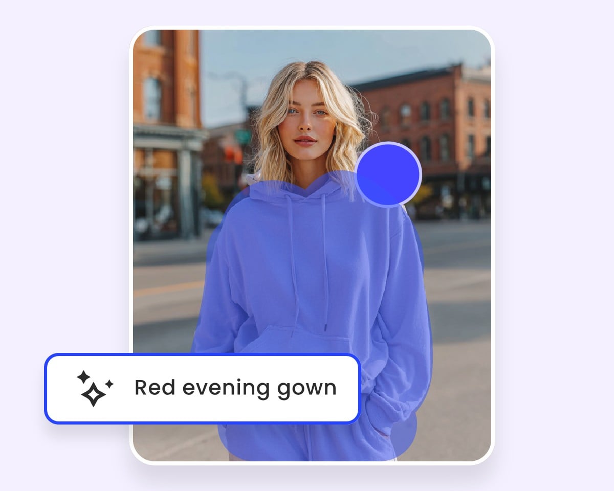 Step 3 enter prompt to speccfy the target clothes you want to virtually try on