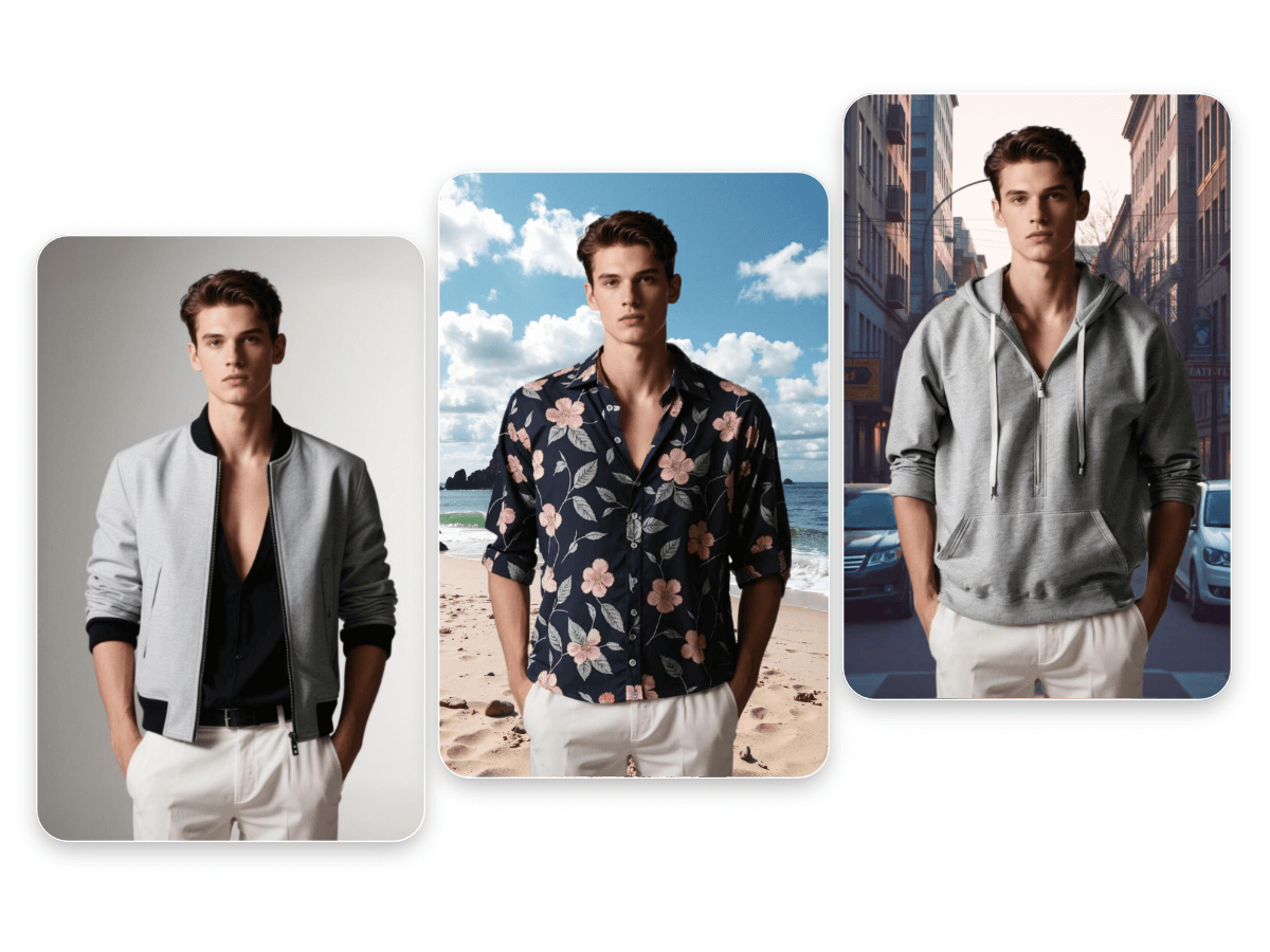 Try ootd ideas without actual removing clothes