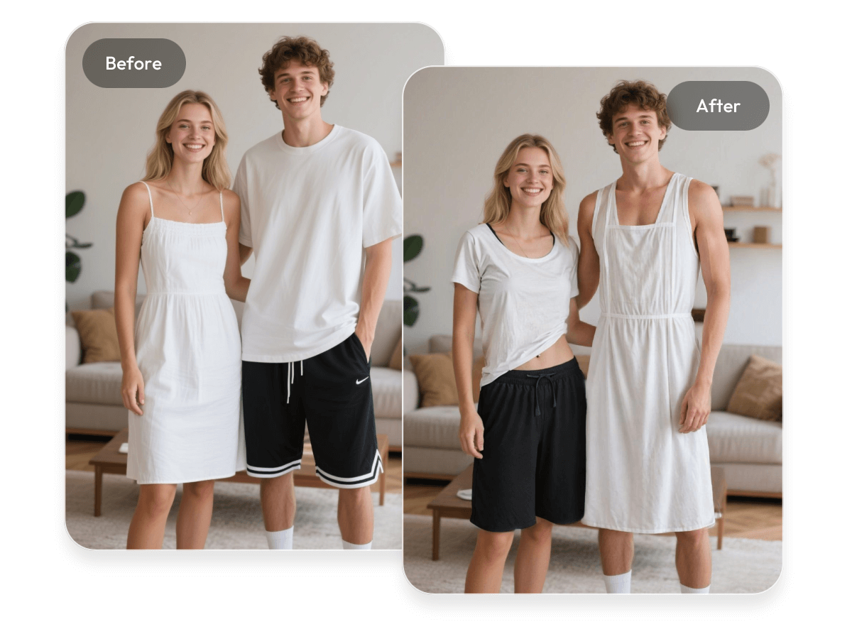 Undress ai remover to swap clothes with your partner